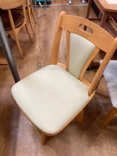 ダイニング4点セット 伸長式 中古