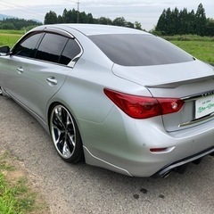 スカイライン V37 26年 車検7年10月 クレンツェ20インチ ハイブリッドの画像