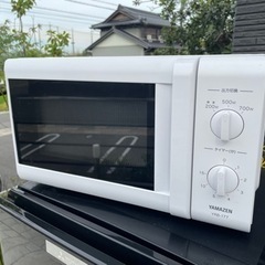 値下げ⭐︎YAMAZEN  電子レンジ　YRB-177(W)  2019年製の画像