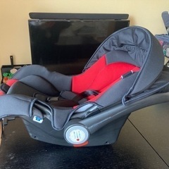 ベビーキャリー 新生児 チャイルドシート ブラック モンレーヴ HO-002の画像