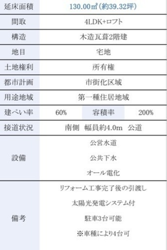 売り物件気になる人！リフォームコミコミです！