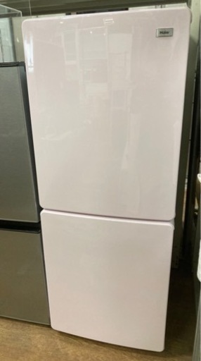 ハイアール 2ドア冷蔵庫 148L ピンク 中古