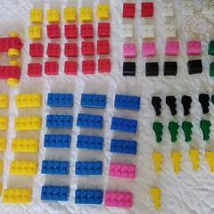 子育てママ支援　(美品!)おもちゃ:ブロック　84ピース