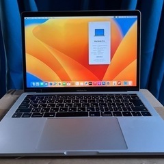 タッチバー！良品！MacBook Pro 2017 Retina 13.3インチ!A1706  DuoCore i5 3.1GHz メモリ 16GB SSD 256GB 