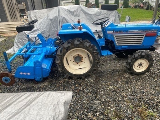 配送も可能 使用少ない280h  綺麗 質実剛健イセキ トラクター TU1700 4WD! 整備メンテ済み 出力17馬力