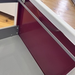 IKEA キャビネット（スチール製　2段引出し）の画像