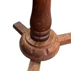 NO.610 《お値下げ中!!》サイドテーブル アンティーク調 柄タイルの画像