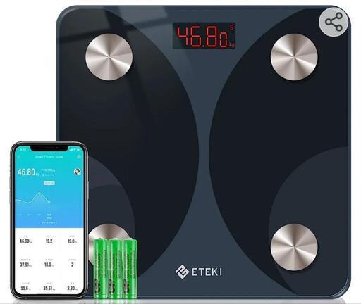 【取引中】体重計 スマホ連動 体組成計 13項目測定可能 Bluetooth対応 データ自動グラフ化 日本語対応アプリ\n\n