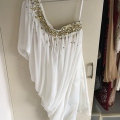 キャバドレス　ミニドレス　ワンショルダー