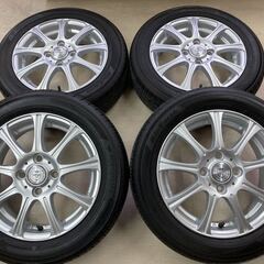 ウェッズ ジョーカー◆155/65R14 国産中古タイヤ付◆4.5J 14in +45 4/100◆ムーヴ ミラ コンテ ワゴンR モコ MRワゴンなど