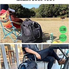 犬 猫 ペットキャリーバッグ ペットリュック バディーバッグ ゆったり 大きめ 安定感 体重10kgまで対応の画像
