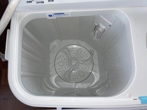 MAXZEN 2槽式洗濯機 2022年製　中古