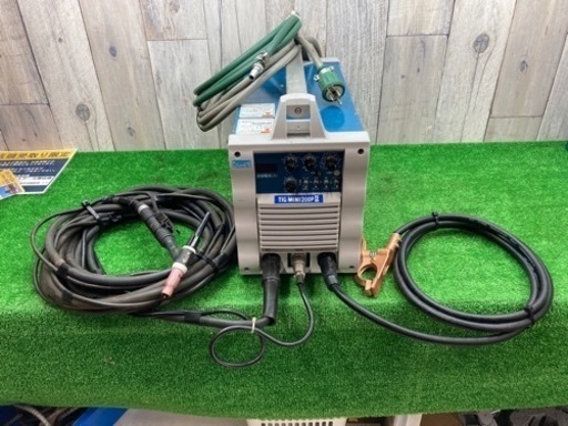 中古品 □ ダイヘン  TIG溶接機 インバータティグミニ200PⅡ VRTPM-202  □ 発 □ IT0H1TIRI9NL