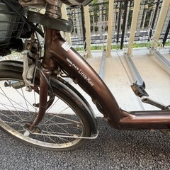 中古 ヤマハ リトルモア 26インチ 3人乗り 8.9ah 電動自転車