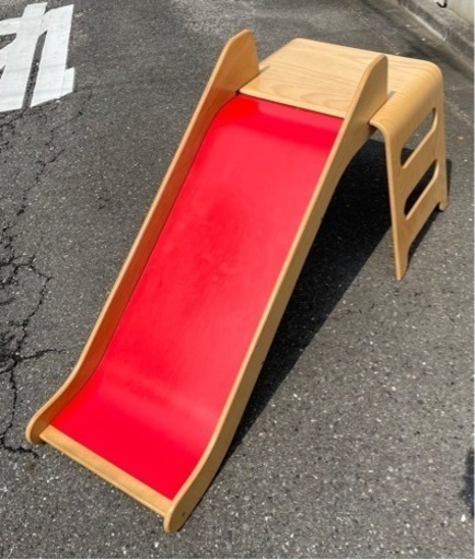 【値下げ】IKEA 木製すべり台　廃番