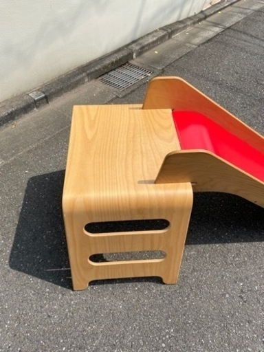 【値下げ】IKEA 木製すべり台　廃番
