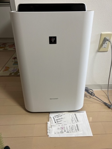 シャープ SHARP KC-P50-W 空気清浄機 2022年製 ホワイト