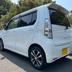平成26年 フレアカスタム XT MJ34S パール 走行18.8万キロ 車検7年6月!!の画像