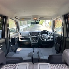平成26年 フレアカスタム XT MJ34S パール 走行18.8万キロ 車検7年6月!!の画像