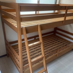 2段ベッド　再出品　決まりました。の画像