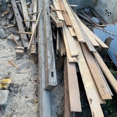 材木、薪　　お譲りします！の画像