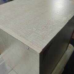 あげます　カラーボックス　ふた付き　一段