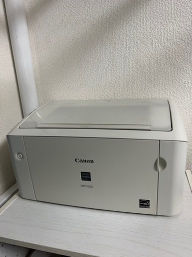 ほぼ未使用動作確認済 LBP3100 未開封カートリッジ付　使用枚数200枚以下 Canon
