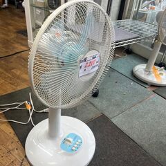 【リサイクルショップどりーむ鹿大前店】No.6397　扇風機　2018年製　ジャストネオン　JN－AMLF-WH　の画像