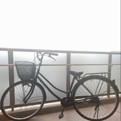 自転車　27インチ　サドル、左右ブレーキ良好　ライト交換
