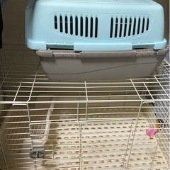 うさぎゲージ、お出かけ用ミニゲージ、飼育セット