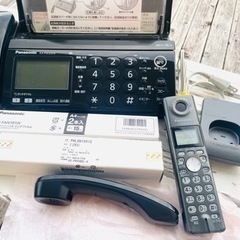 Panasonic普通紙ファクス（子機１台付き） KX-PW320DL-K の画像