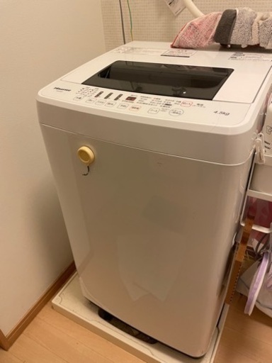 hisense 洗濯機 4.5キロ