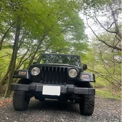 Jeep tjラングラー ハードトップ　走行距離少ない！