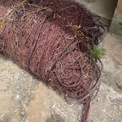 正規サッカー場で使用していた防球ネットの画像