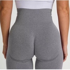 レギンス グレー　新しいの画像