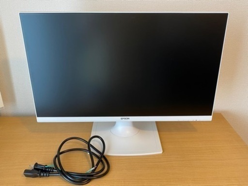 EPSON パソコンPCモニター(ホワイト)