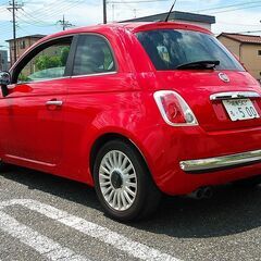★車検R5/10★綺麗なFIAT500★1.4 16Vラウンジ★吸排気チューン★ストラーダナビ★フルセグTV★訳あり格安の画像