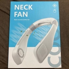 首掛け扇風機の画像