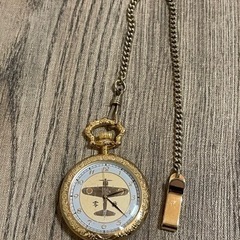 [未使用保管品/稼働] セイコーエプソン 懐中時計/戦艦大和/零戦の画像