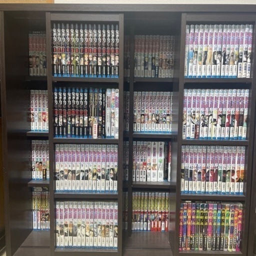 スライド式本棚【漫画300冊収納可能】①