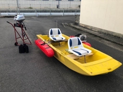 2馬力ボート1式売ります