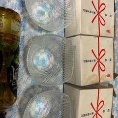 ガラス小鉢（そうめん茶碗）3個
