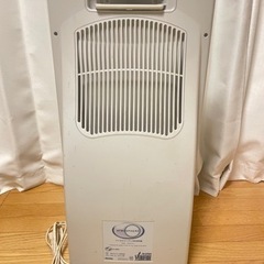 【引取人確定】空気清浄機　動作確認済  101076J  リモコン付(未使用)  シミあり　引き取り限定の画像
