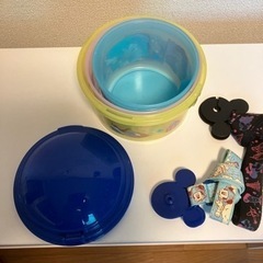 ★ﾃﾞｨｽﾞﾆｰ　ﾎﾟｯﾌﾟｺｰﾝバケット3段「美品」の画像