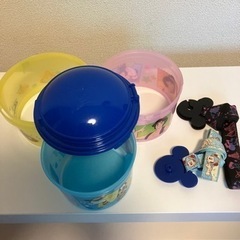 ★ﾃﾞｨｽﾞﾆｰ　ﾎﾟｯﾌﾟｺｰﾝバケット3段「美品」の画像