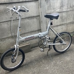 【取引決定！】最終価格:ブリヂストン　折りたたみ自転車の画像