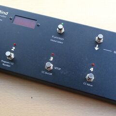 ☆アールジェイエム RJM MIDIフットコントローラー MASTER MIND