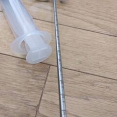 フロントフォークオイルのレベル調整に！！の画像