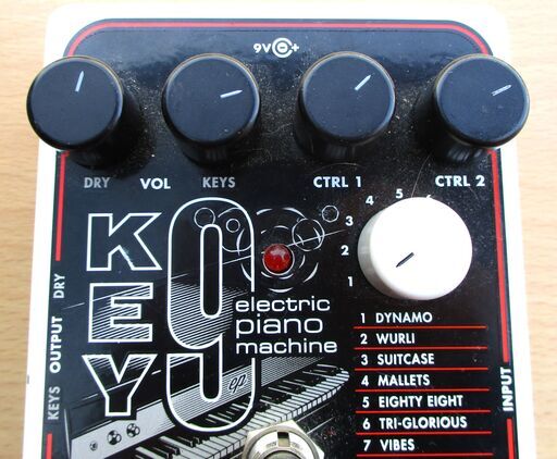 ☆エレクトロハーモニックス ELECTRO HARMONIX KEY9 エレクトリックピアノシミュレーター ELECTRIC PIAN