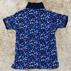 BOHEMIANS 綿 ポロシャツ レディース 花柄 半袖 ボヘミアンズ XSの画像